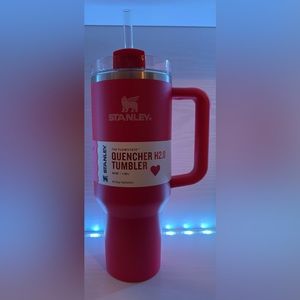 In hand Stanley Valentines *Galentines* cosmo pink tumbler